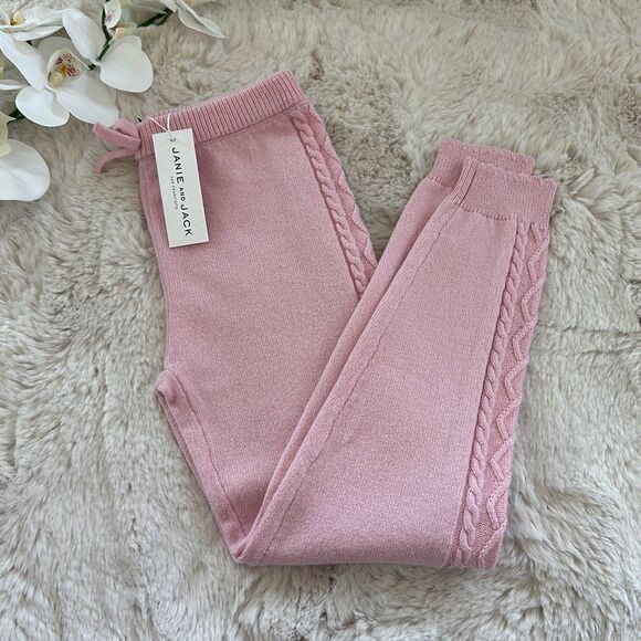 Janie and Jack Sweater Jogger Size 6 - Picture 1 of 8